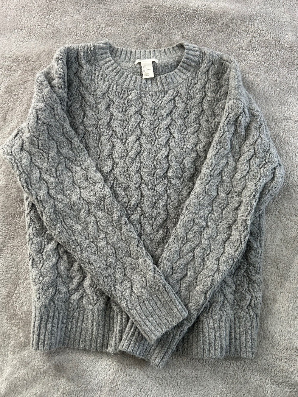 H&M Basic Cozy Grey Sweater
